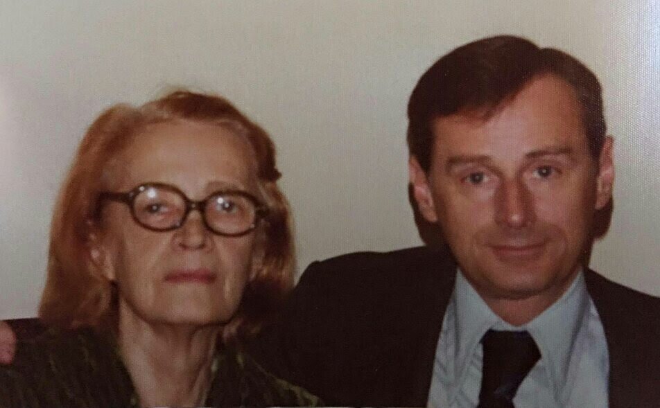  Irena and James in later years. 