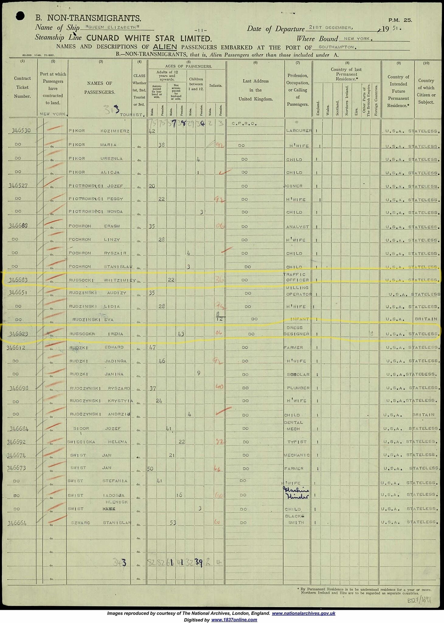 Queen Elizabeth Ships record.jpg