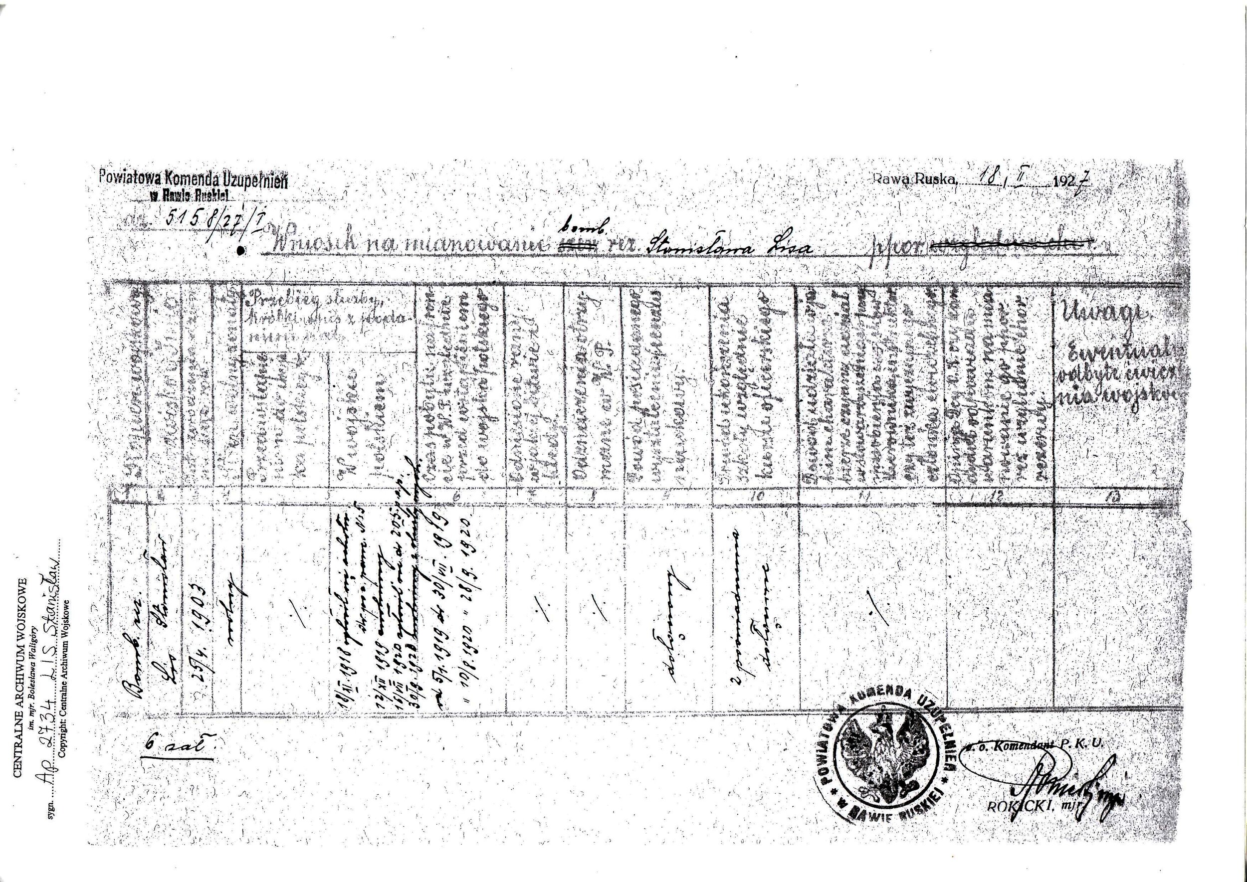 Application for appointment 1927.jpg