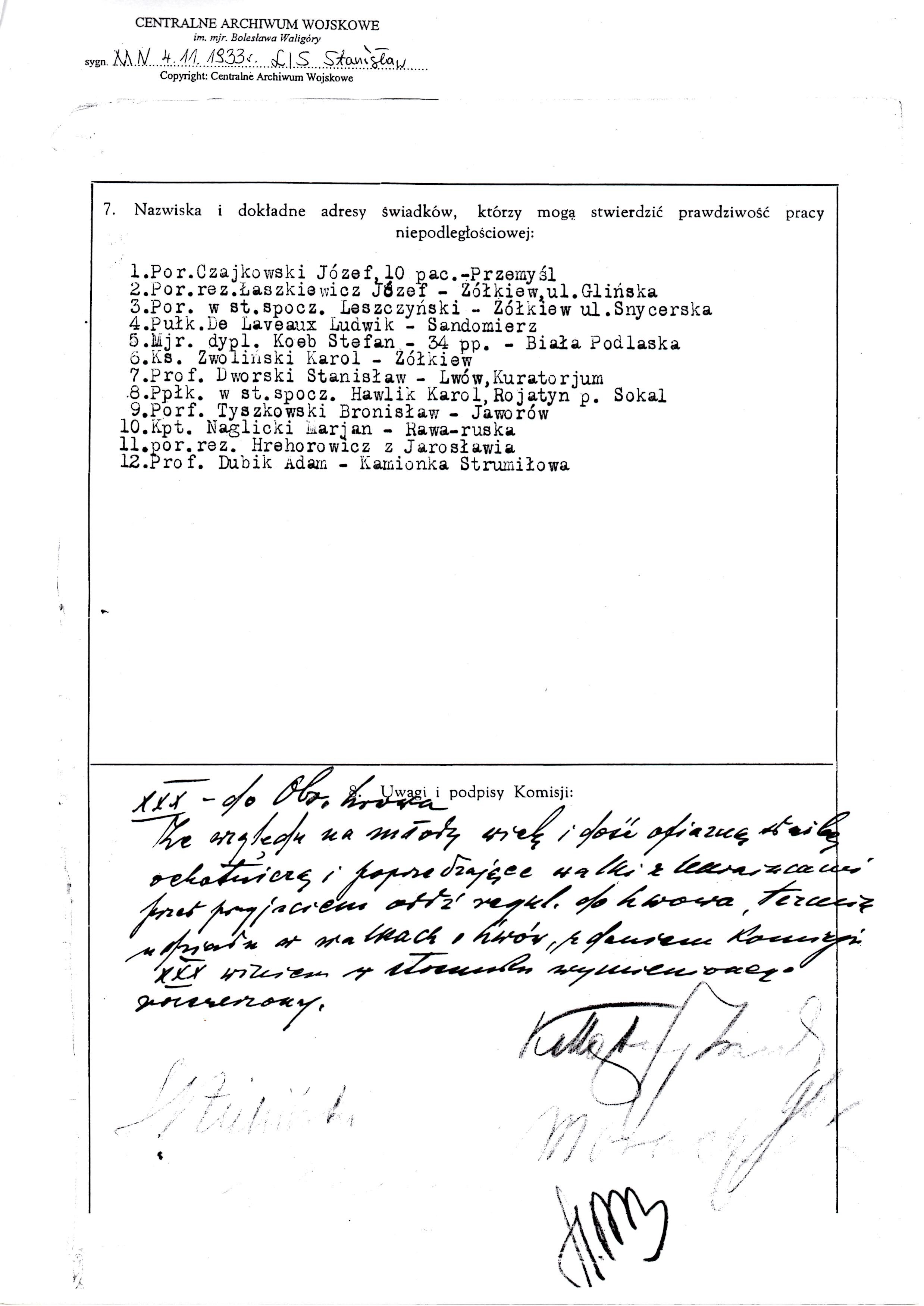 Stanislaw Lis Medal of Independance Document 2 Page 3.jpg