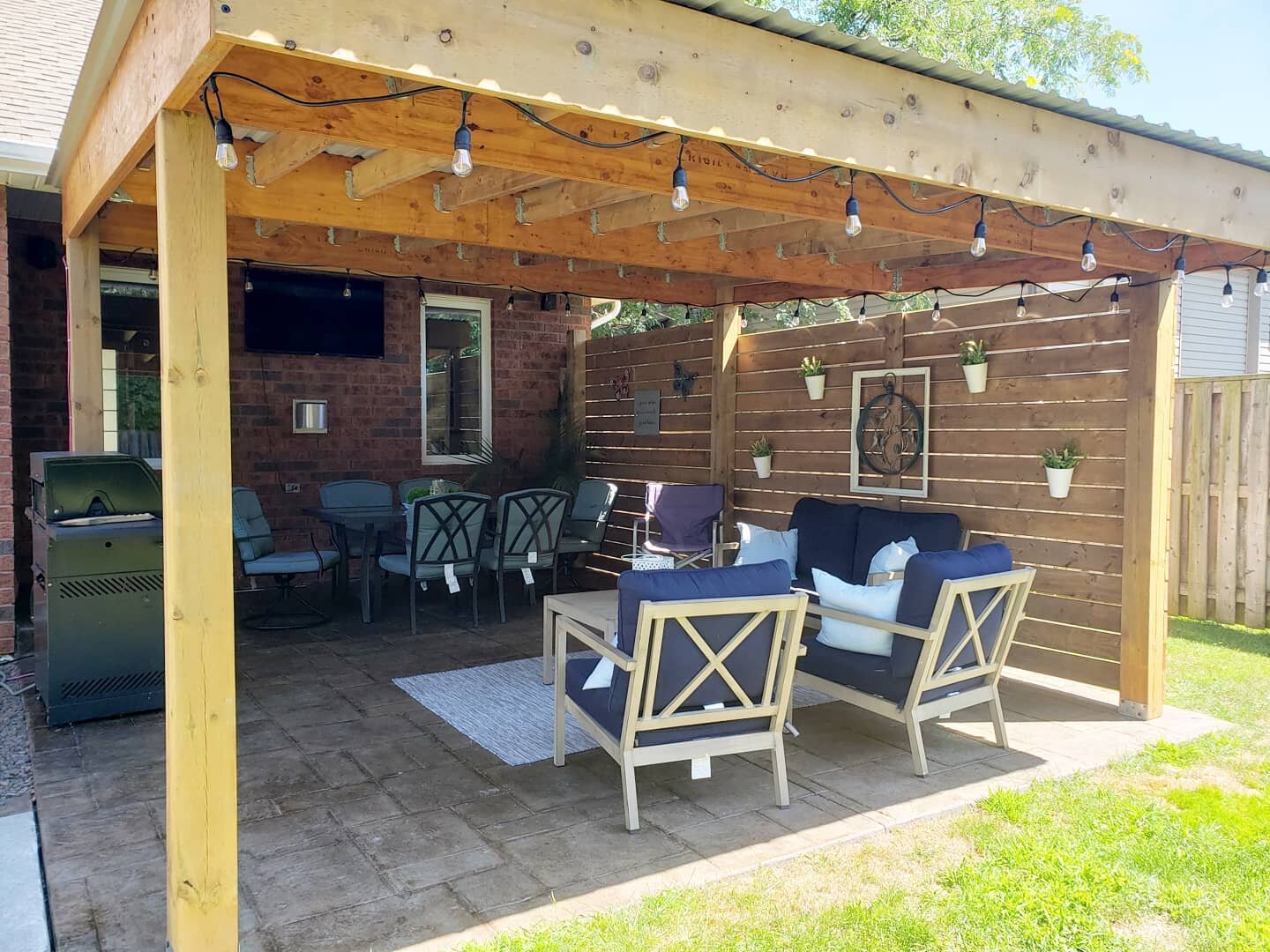 Extend your outdoor living space with a shade structure and privacy feature.

These are a great way to beat the heat &amp; enjoy your outdoor space for more hours during the day - rain or shine!

Contact us for your free estimate
www.yardcraft.ca