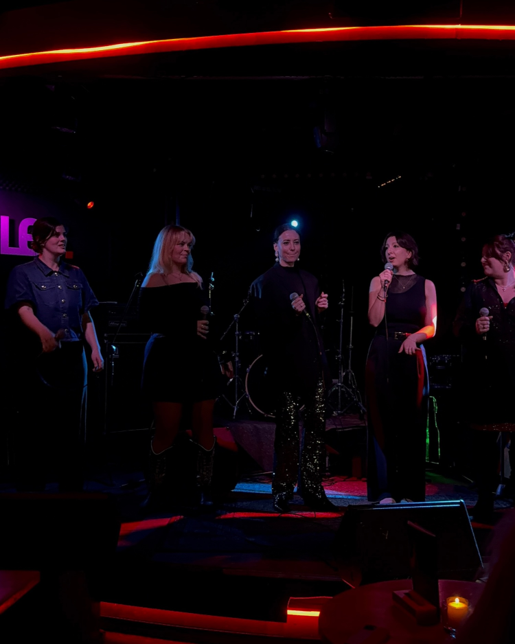 Vocal collective optreden in Miles - tweede foto