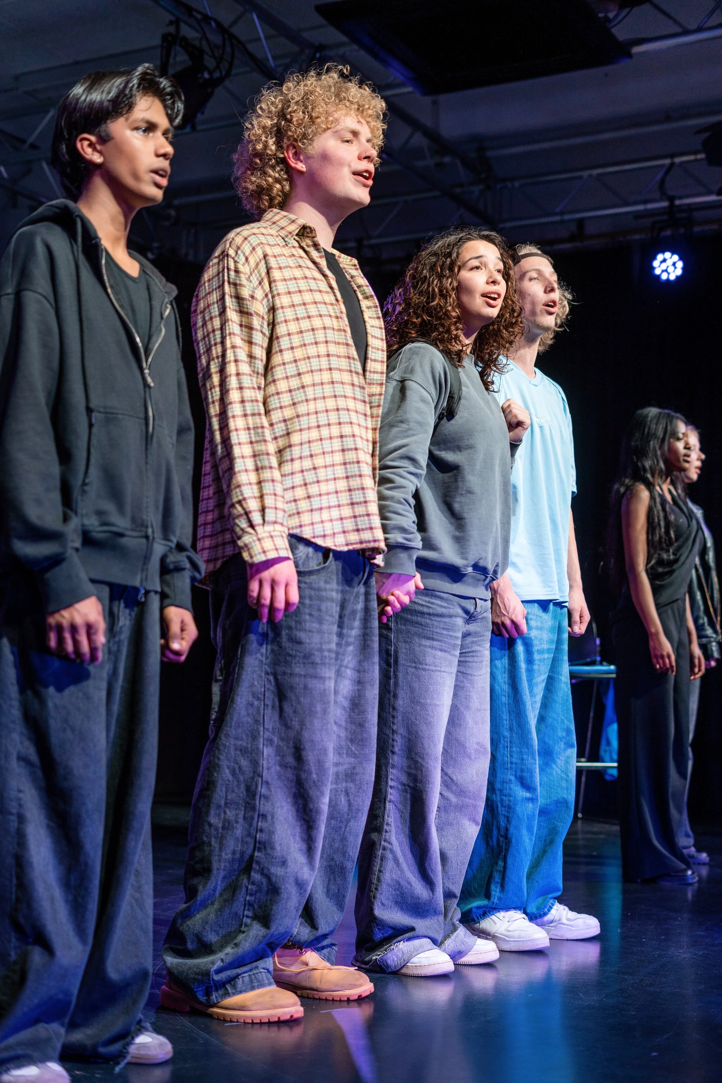 Group of people singing