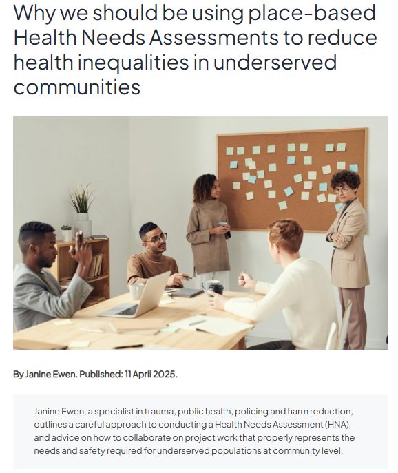 Navigating Health Needs Assessments (HNA)