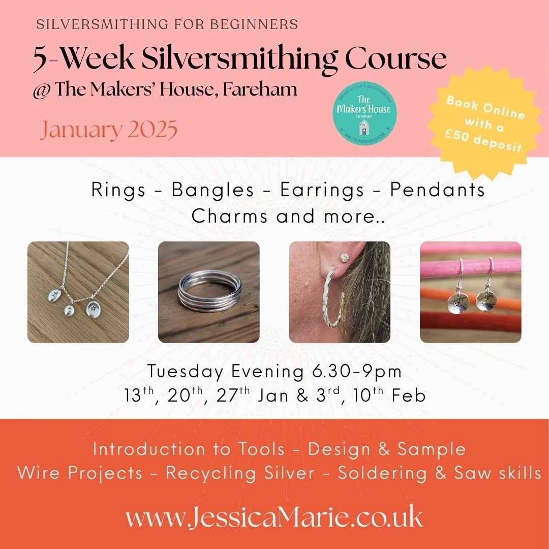 5 Week Silversmithing Course -Jan 2026