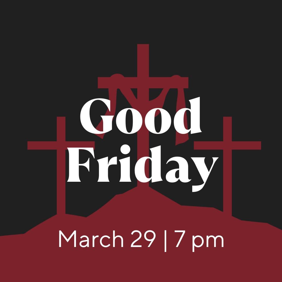 The Good Friday service at Redeemer is a tenebrae service (&quot;tenebrae&quot; meaning &quot;darkness&quot;), in which we journey through the hours leading up to Jesus' crucifixion. The service focuses on the seven last words, or sayings, of Jesus b