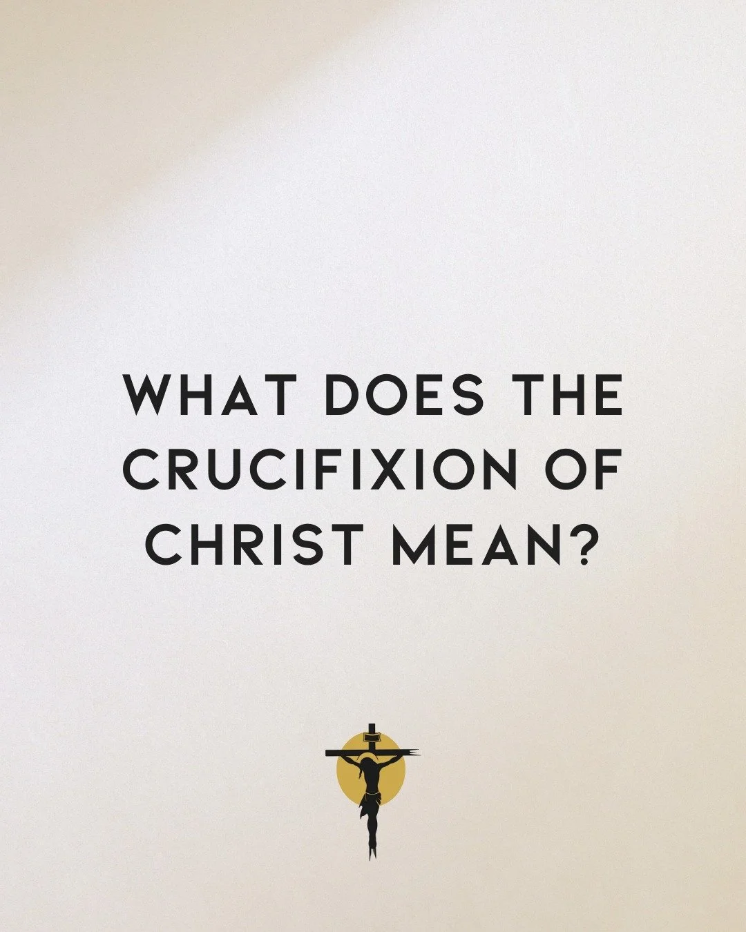 What does the crucifixion mean? There is no neat or clean answer to this question. But, because we follow a crucified Jesus, we must wrestle with this question and look deeper at the suffering of Christ. 

Find sermons in this series, The Crucified G
