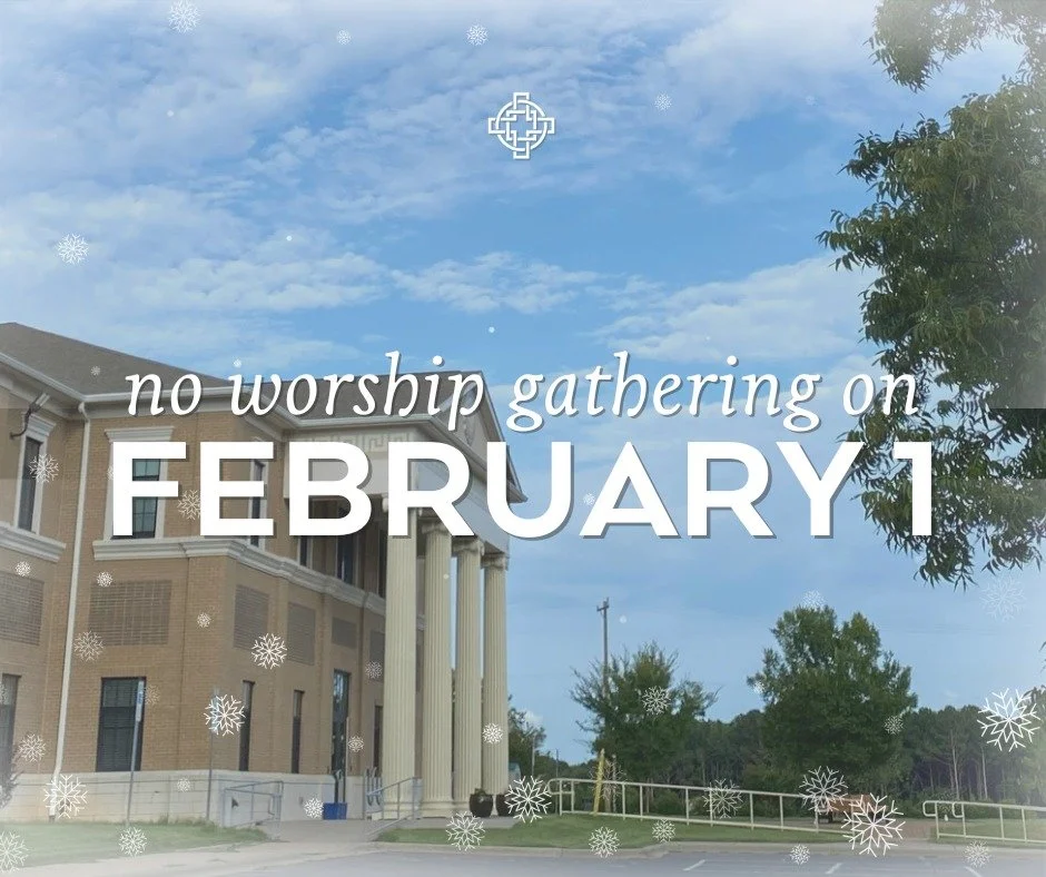 We&rsquo;ve made the decision again this week to cancel our worship gathering for Sunday, February 1. ❄️

Since this is the second week in a row that we will miss meeting together, Lem has put together a Home Liturgy to guide you through family worsh