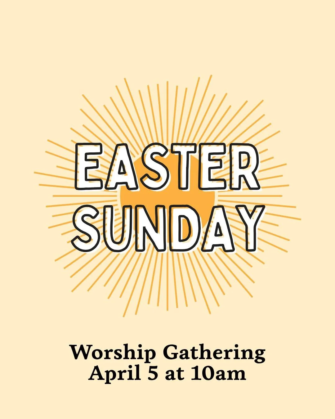 Tomorrow! We are ready to celebrate our risen King! Join us at 10am at Socrates Academy - 3909 Weddington Rd, Matthews, NC 28105.