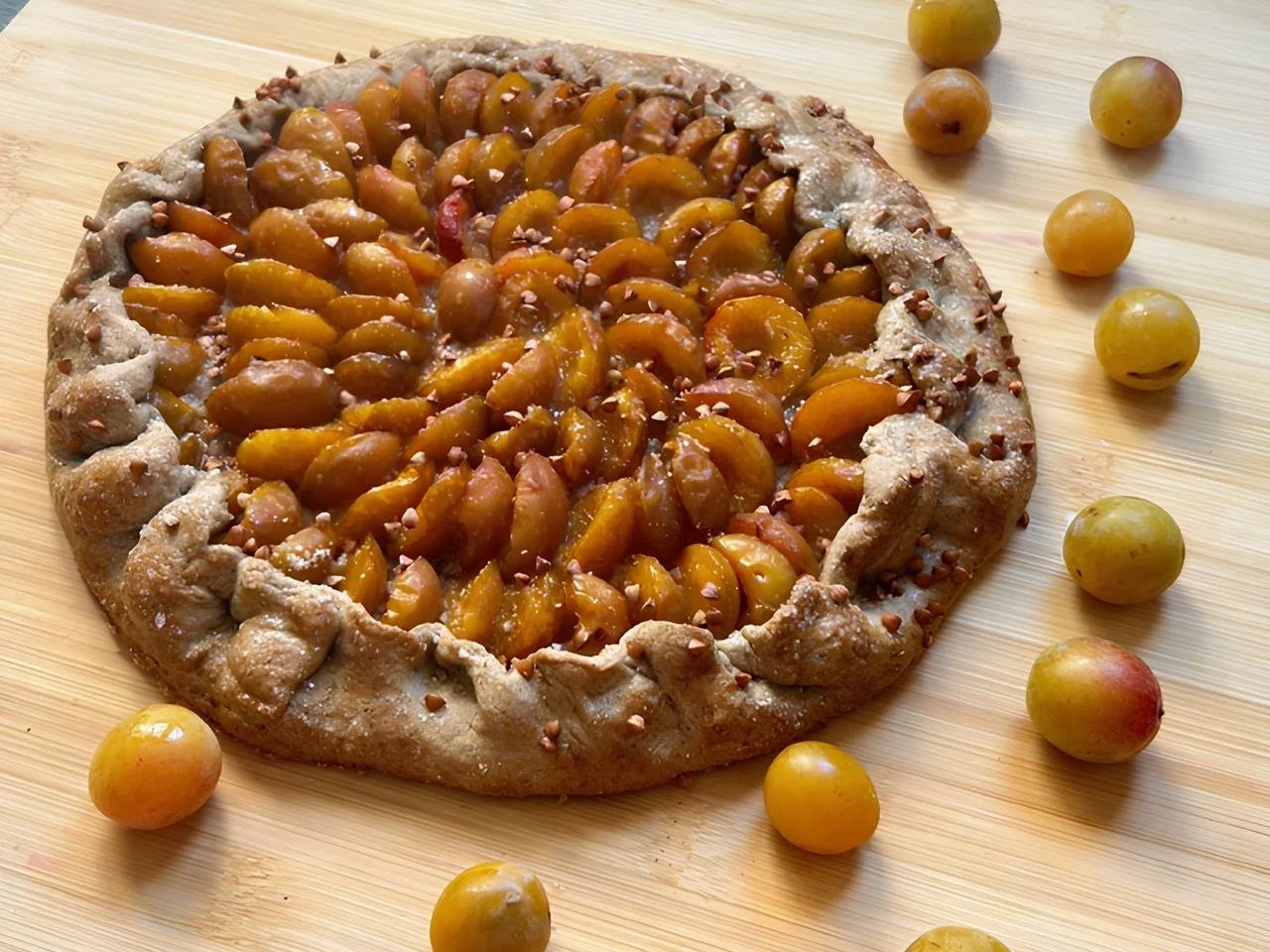 La tarte Mirabelle Kasha