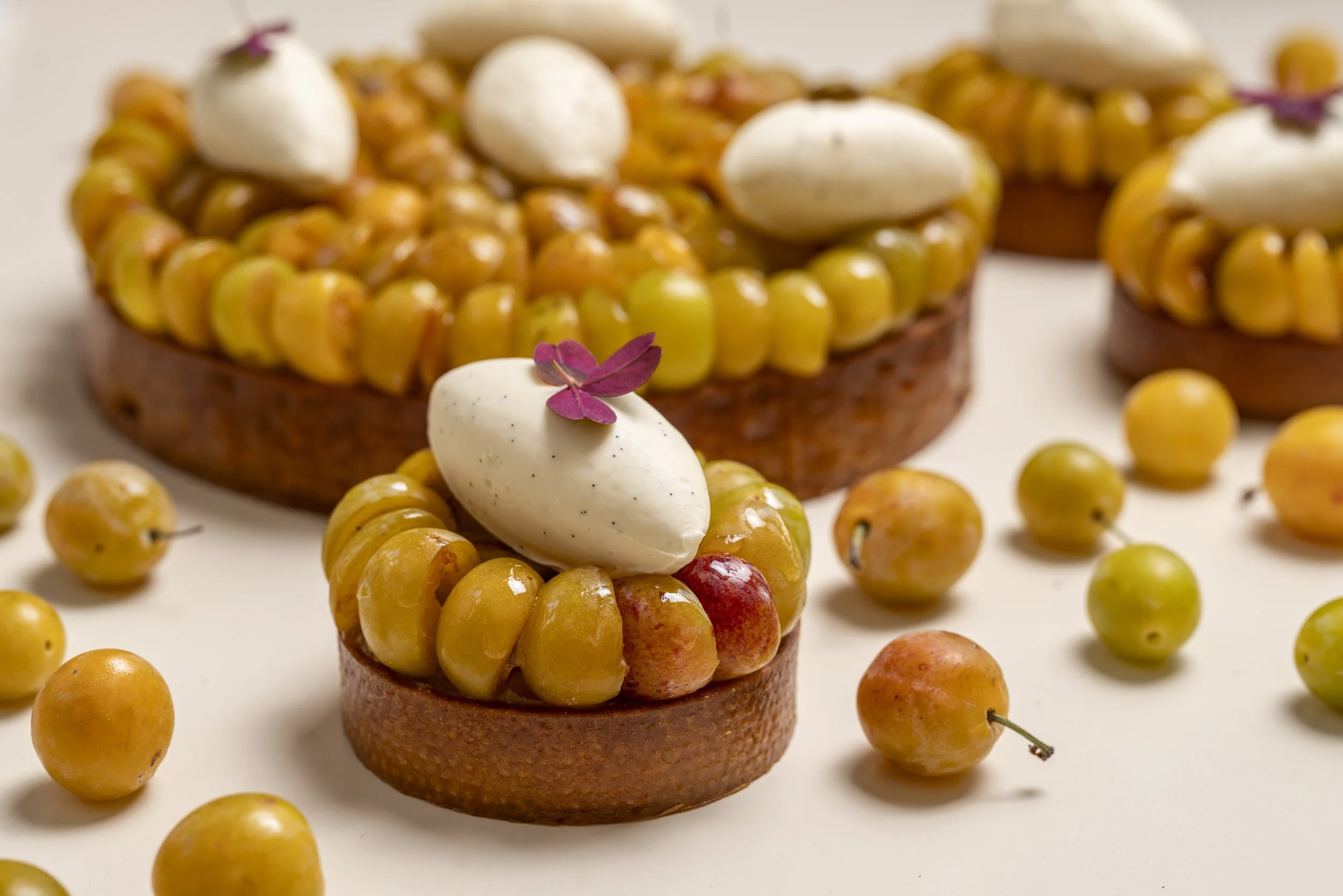 Tarte Mirabelle Vanille
