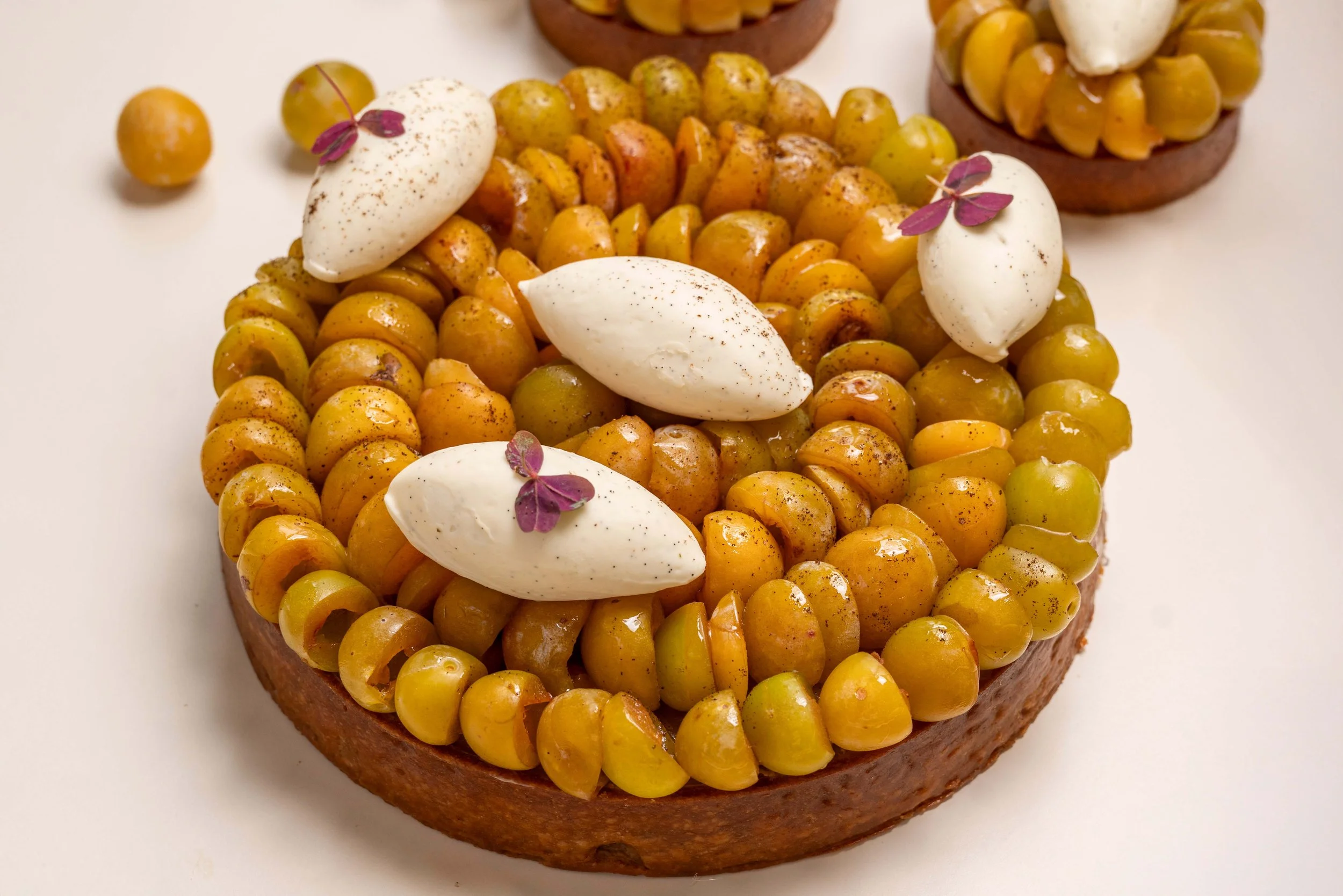 Tarte Mirabelle Vanille