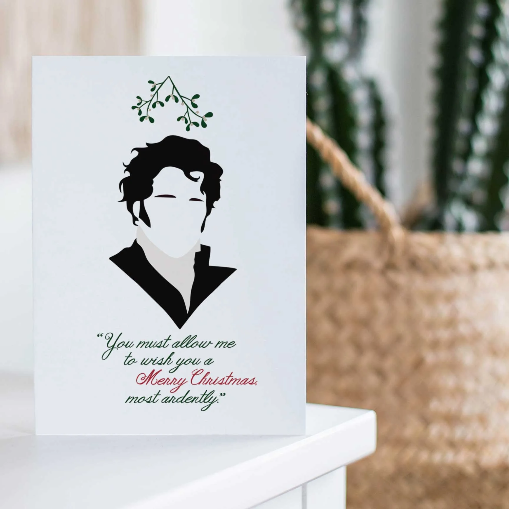 Mr Darcy Christmas Cards
