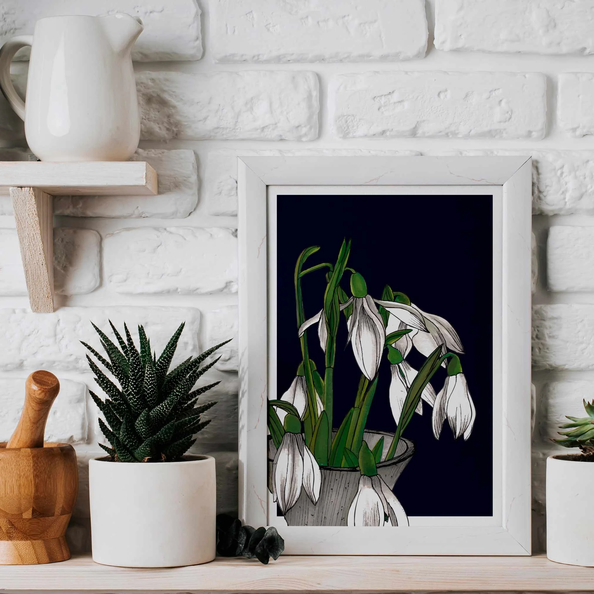 Framed-Snowdrops-Art-Print-Kitchen.jpg
