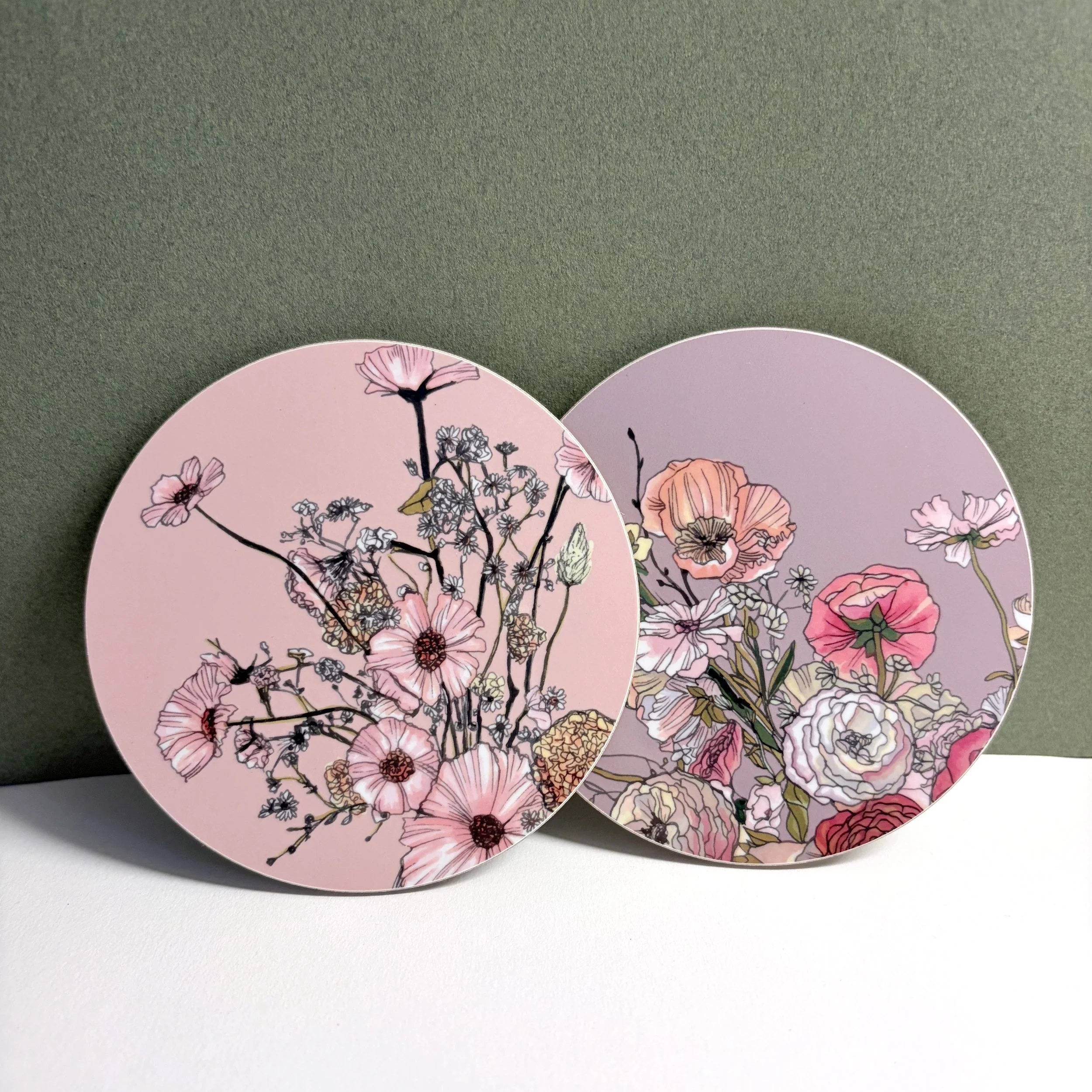 SQ_Ranunculus_Pair_Round_Melamine_Coaster.jpg