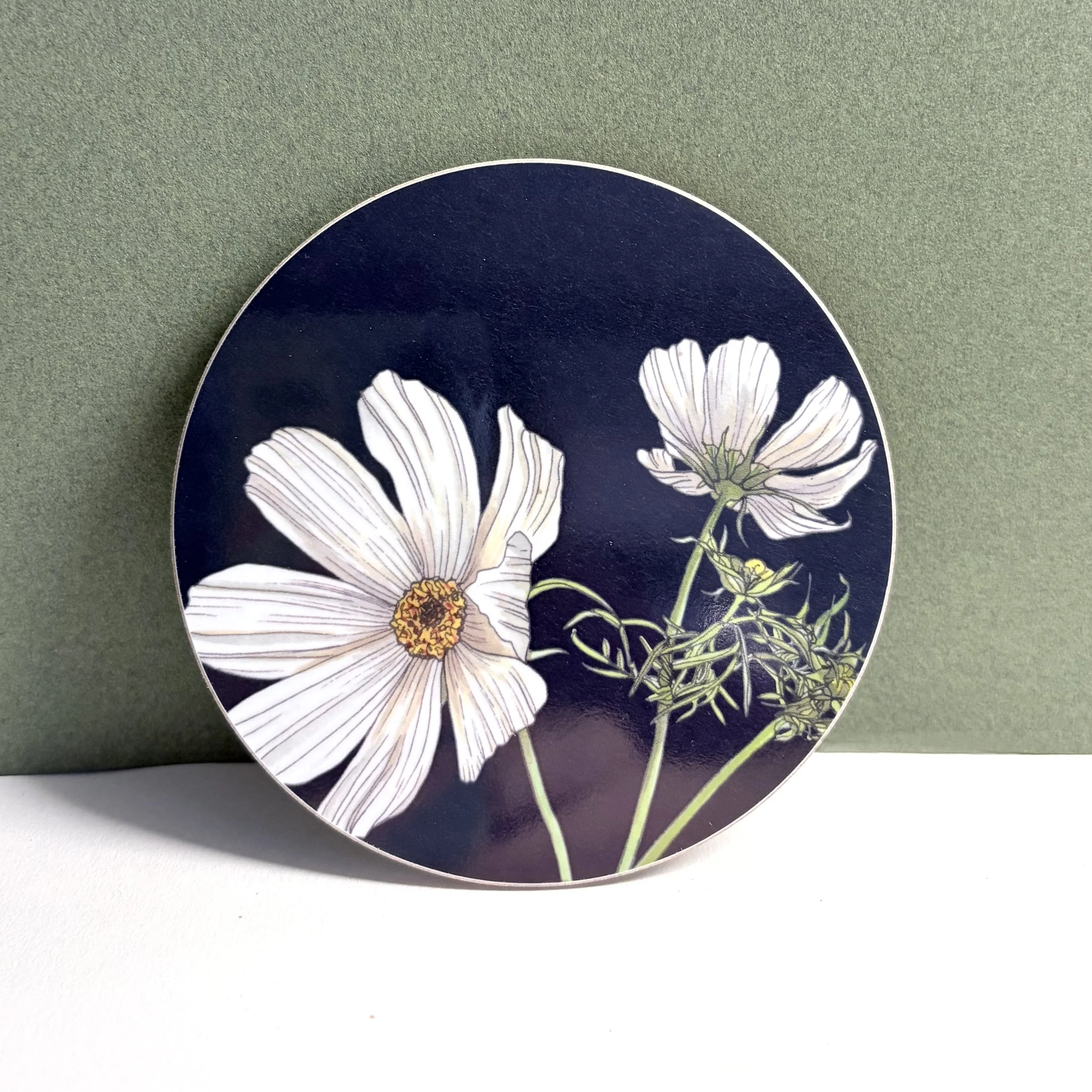 Cosmos Round Coaster
