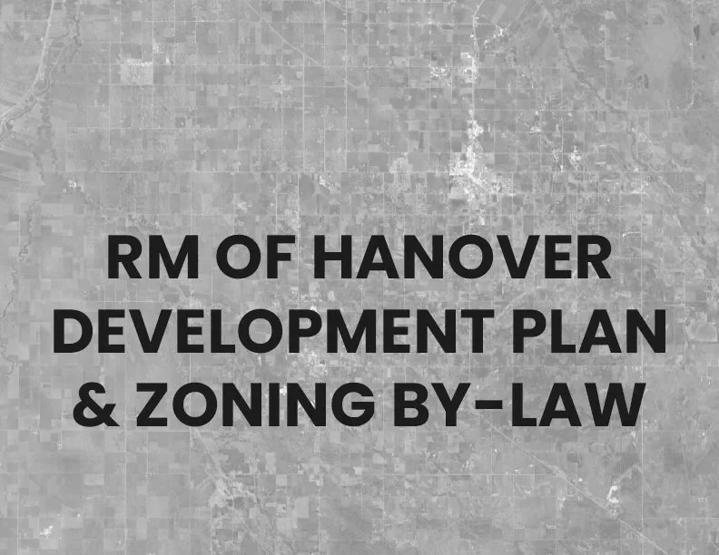 Development Plan & Zoning By-law | RM of Hanover