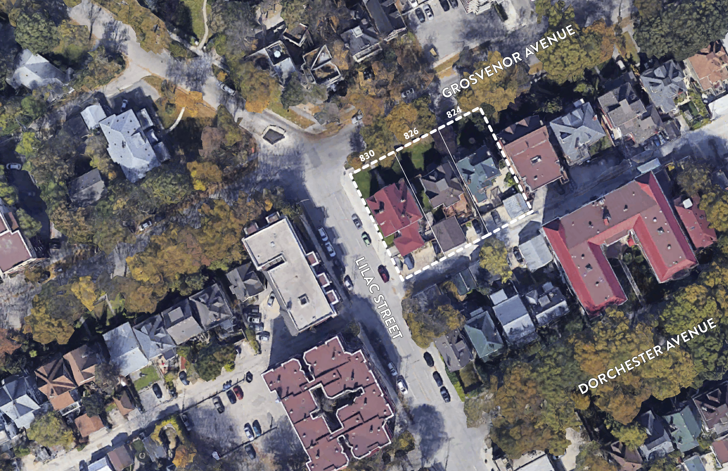 26.03.11 824 - 830 Grosvenor Planning Area Map.png