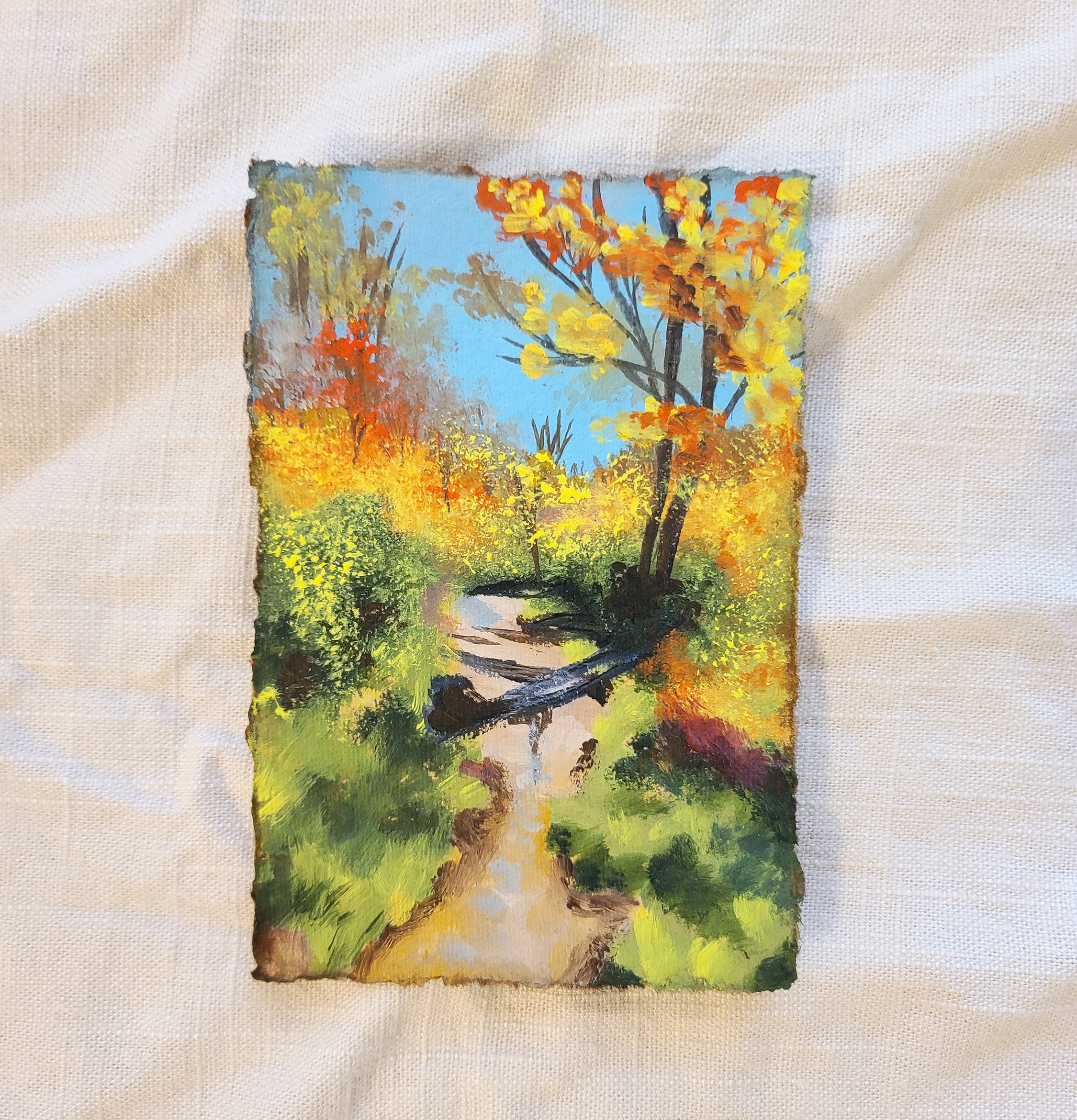 "Autumnal No. 1" - Original Acrylic Painting