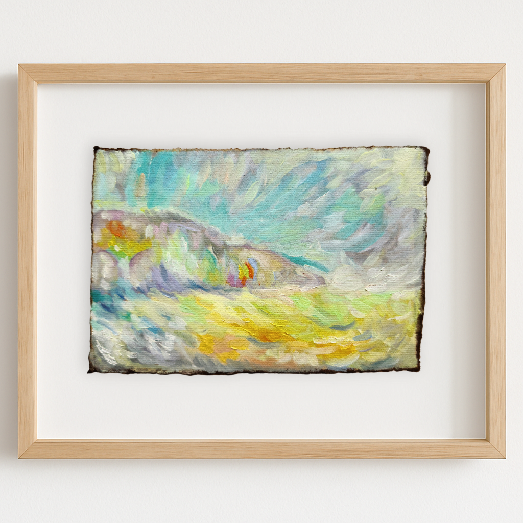 "Monet Study No. 1" - Original Oil Painting