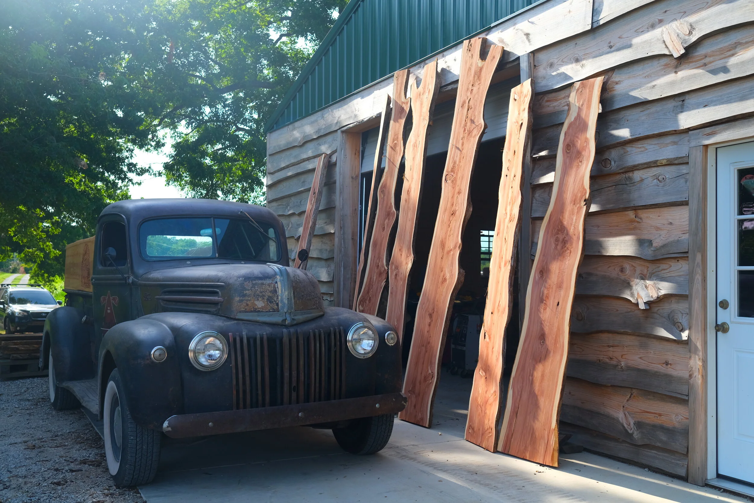 Live Edge Red Cedar- Oklahoma City