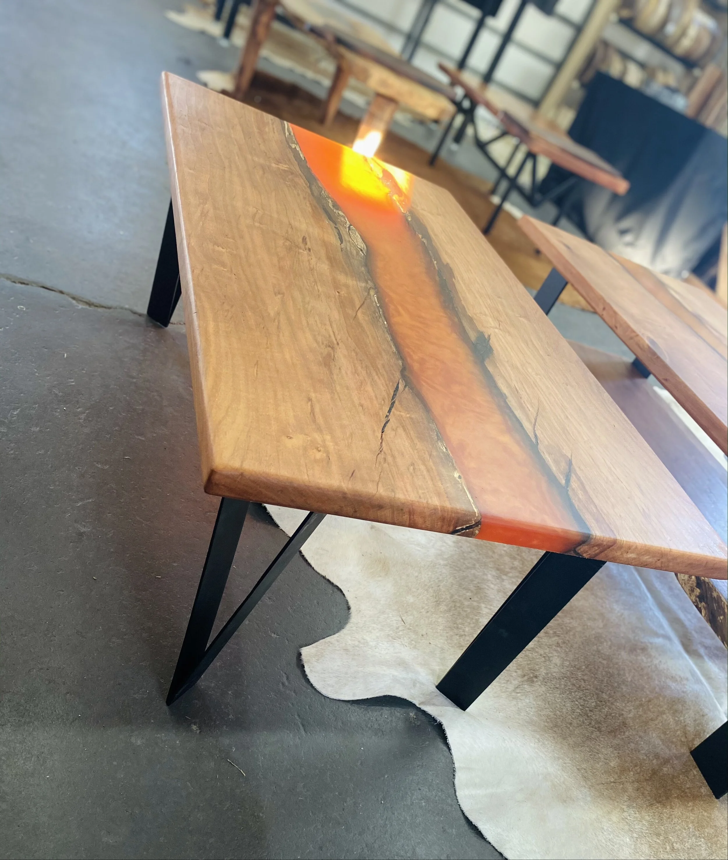 OSU epoxy table- tulsa