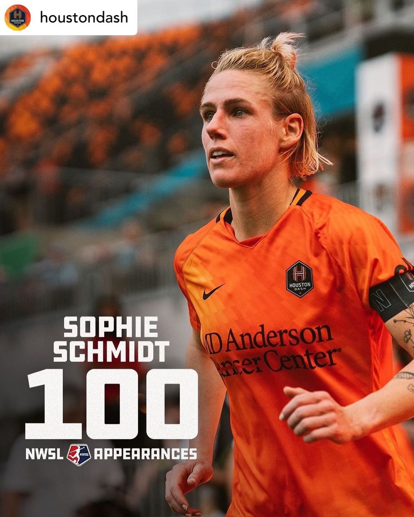 💯 NWSL games for @sophieschmidt13 

👏👏👏

#canwnt #canxnt #wsoccerCa #canadasoccer #nwsl #woso