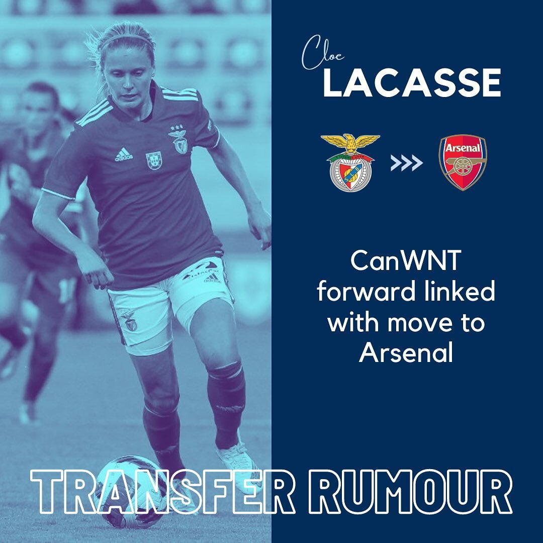 🔮 TRANSFER RUMOUR🔮

The Cloe Lacasse to Arsenal rumours are heating up again. After the  January transfer failed d/t price, everything seems set for a summer move to the London club.

Rumours have been swirling since Cloe's emotional goodbye at Ben