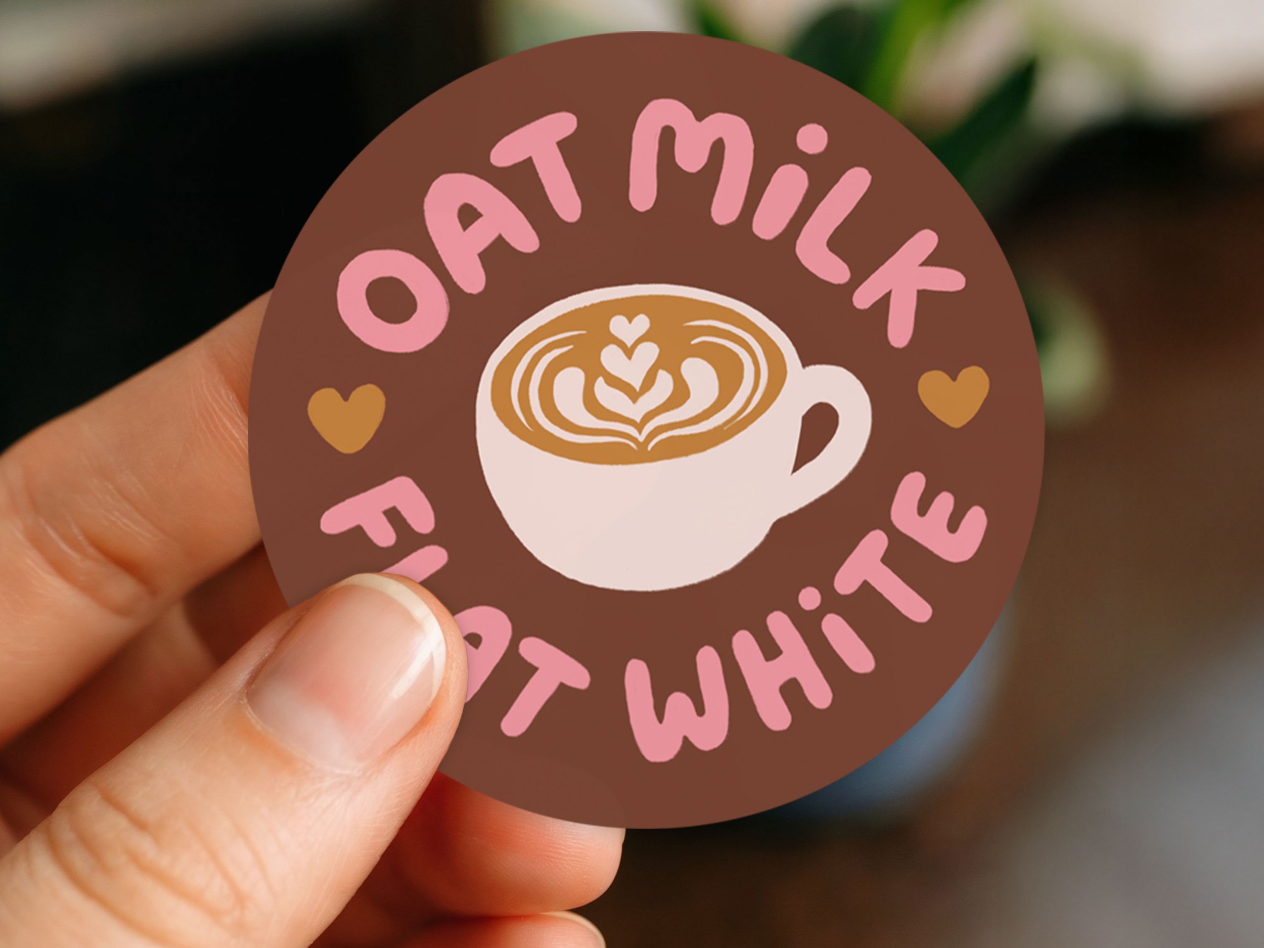 Hayley-Wells-Bold-Illustrated-Sticker-Oat-Milk-Coffee-Vegan-2.jpg