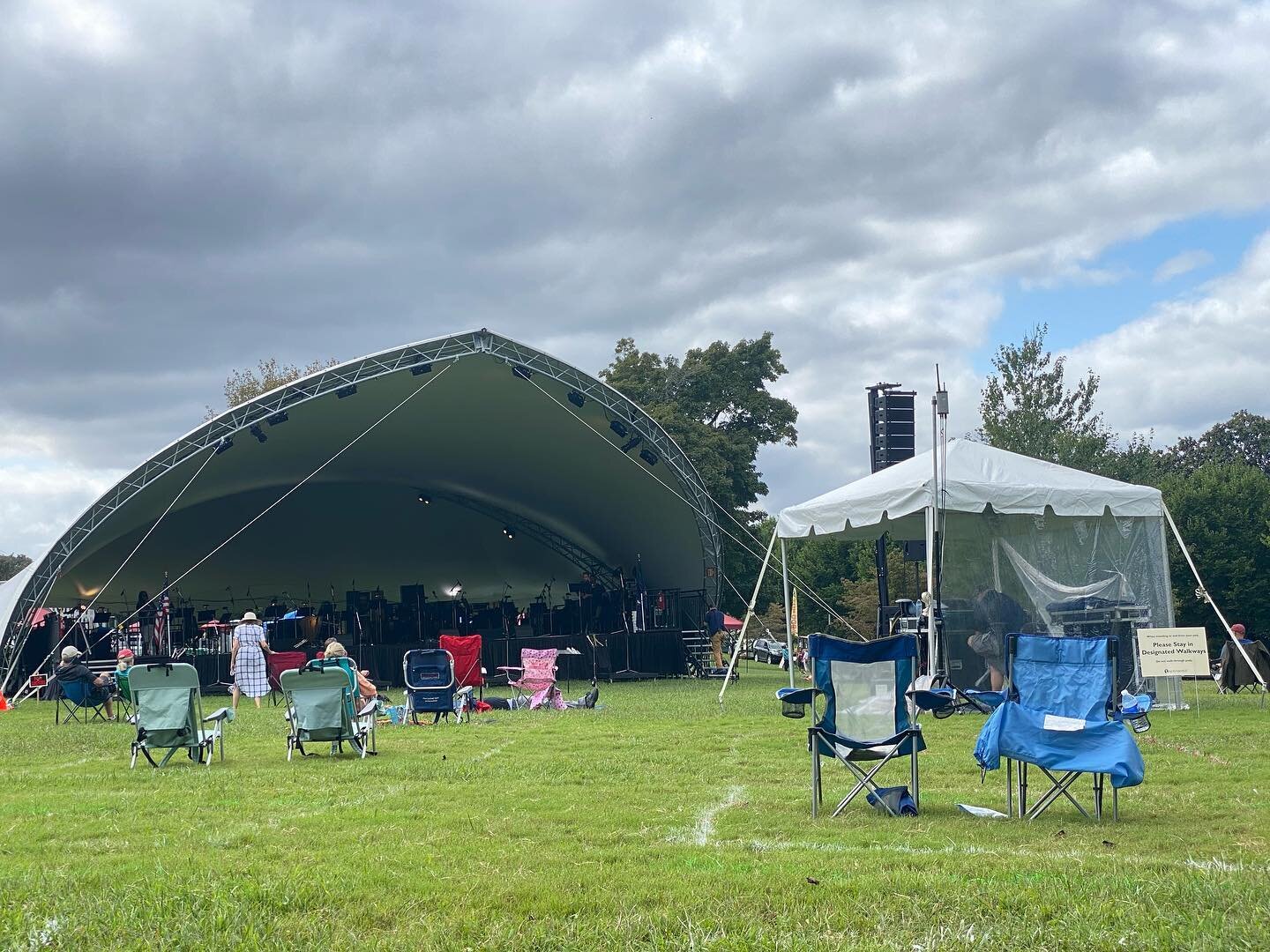 Outdoor music with @rvasymphony for #BigTentFestival African American Voices. Weather is cooperating and the beer is near! #festival #symphony #blacklivesmatter