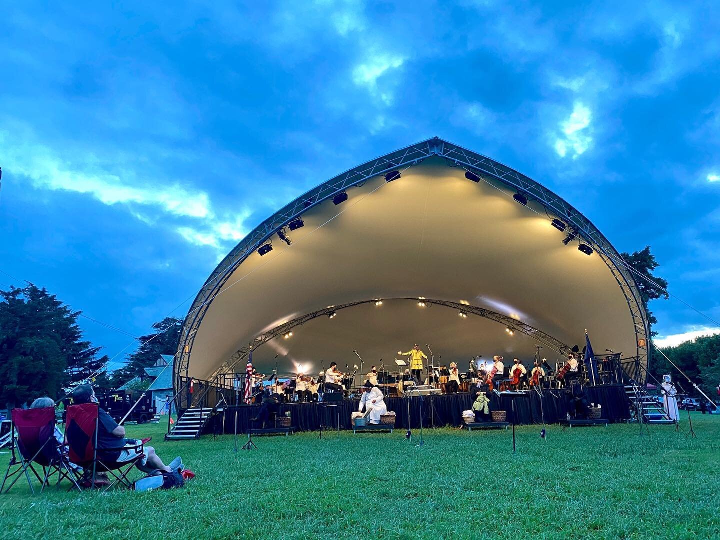 Wow! @rvasymphony hit it out of the park with tonight&rsquo;s #BigTentFestival #AfricanAmericanVoices performance! So poignant. So well crafted. So emotional. #bravo #classicalmusic #symphony #outdoors #rva #livemusic #blacklivesmatter #historic #fri