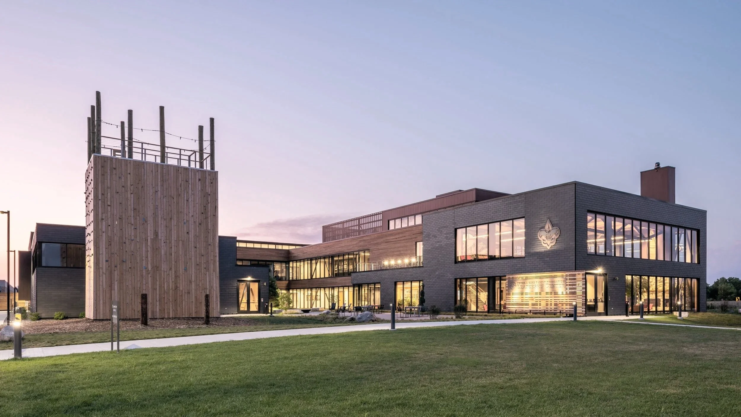 BASE CAMP LEADERSHIP CENTER | FORT SNELLING, MN    (Work executed while at Cuningham)