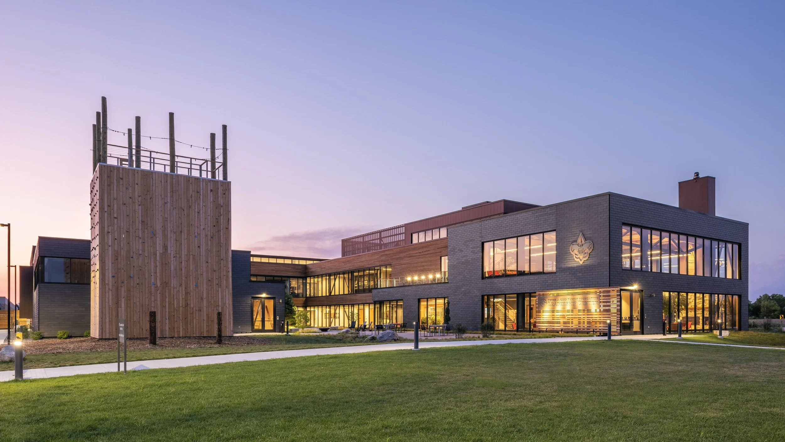 BASE CAMP LEADERSHIP CENTER | FORT SNELLING, MN    (Work executed while at Cuningham)