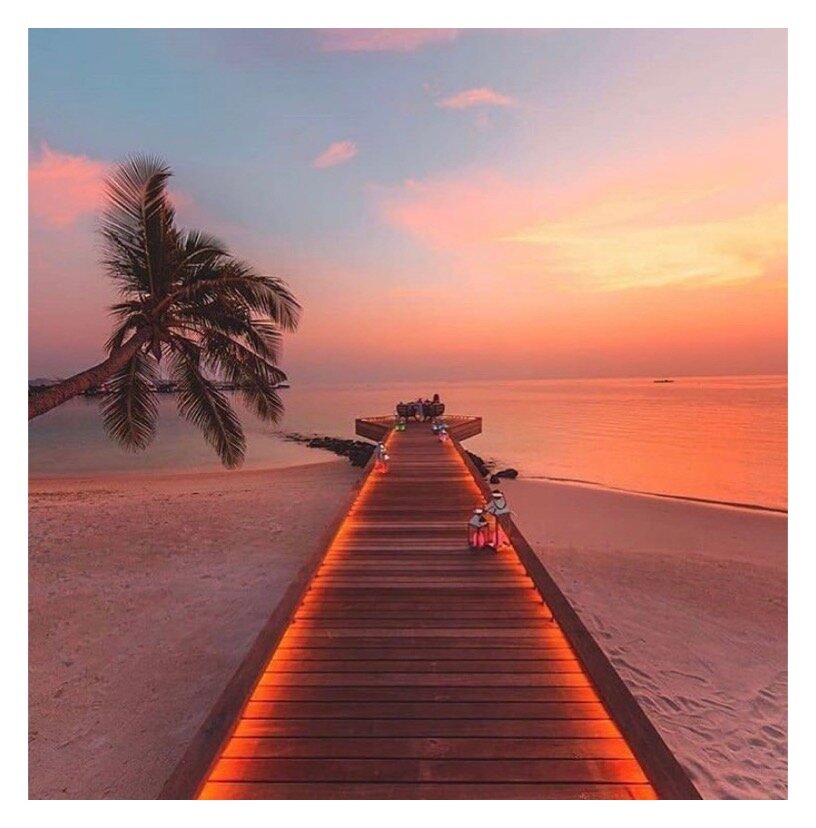 Beach in The Maldives