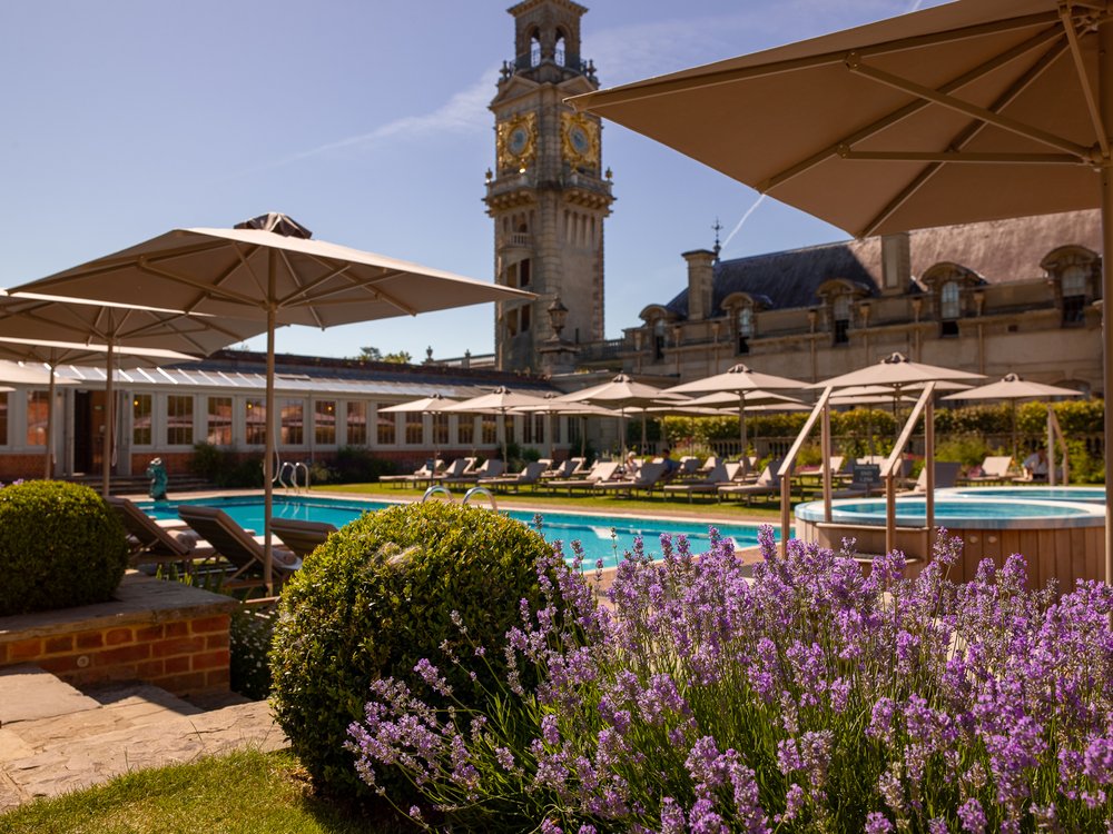 Outdoor pool at Cliveden