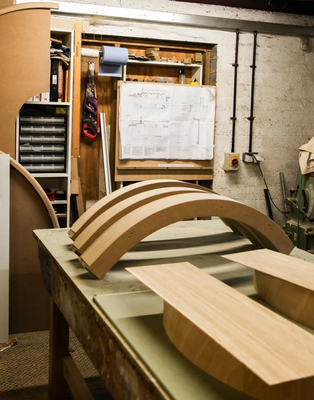 The Candover bar in the making