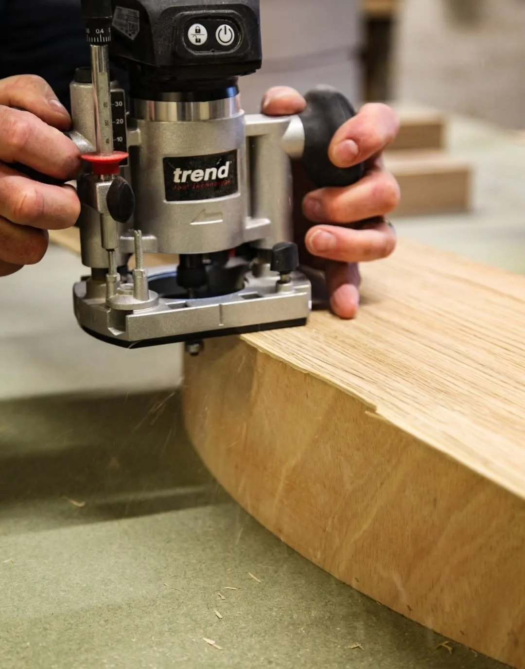 The Candover bar in the making