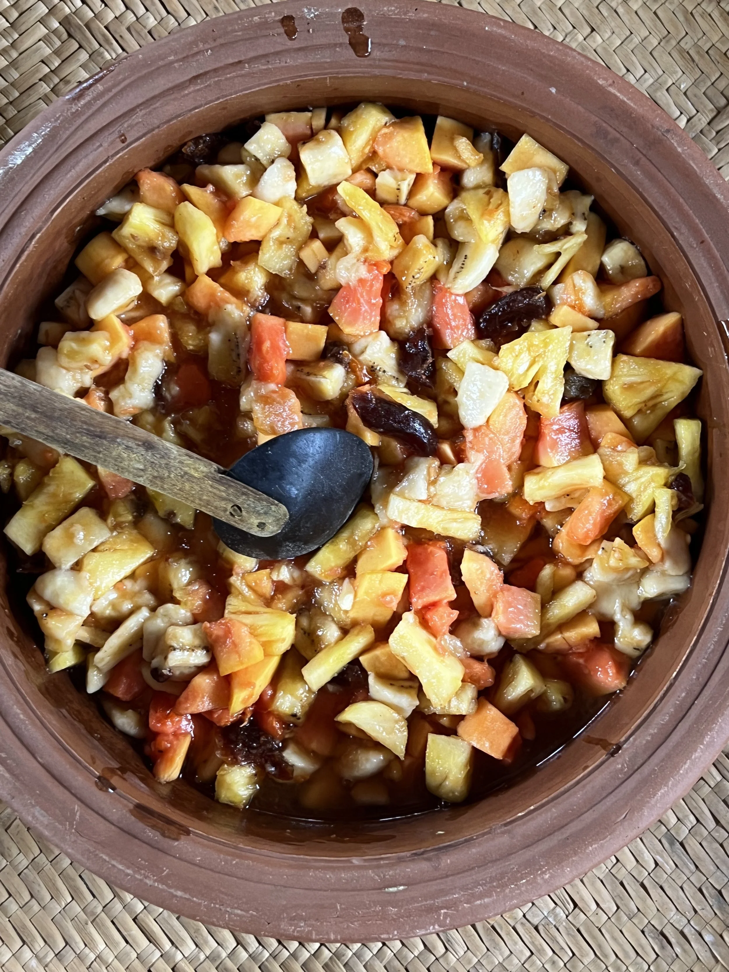 Papaya mango banana date fruit salad.jpeg