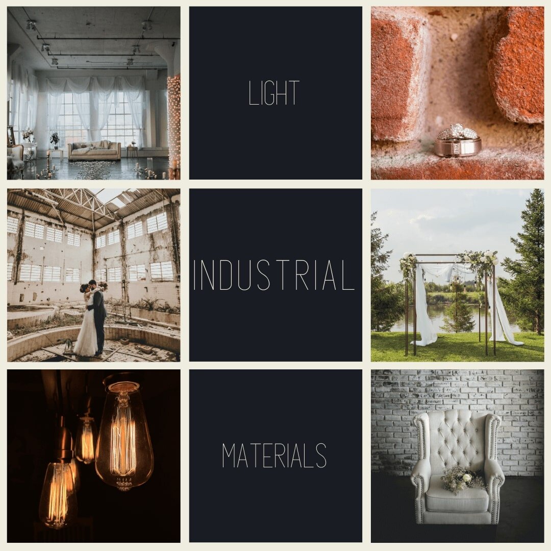 industrial wedding style guide, industrial wedding inspiration, kansas city wedding planner, philosofi celebrations