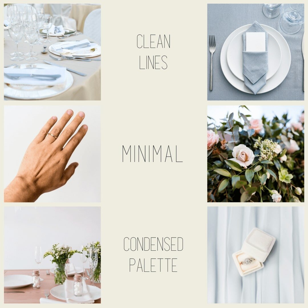 minimal wedding style guide, minimal wedding inspiration, kansas city wedding planner, philosofi celebrations