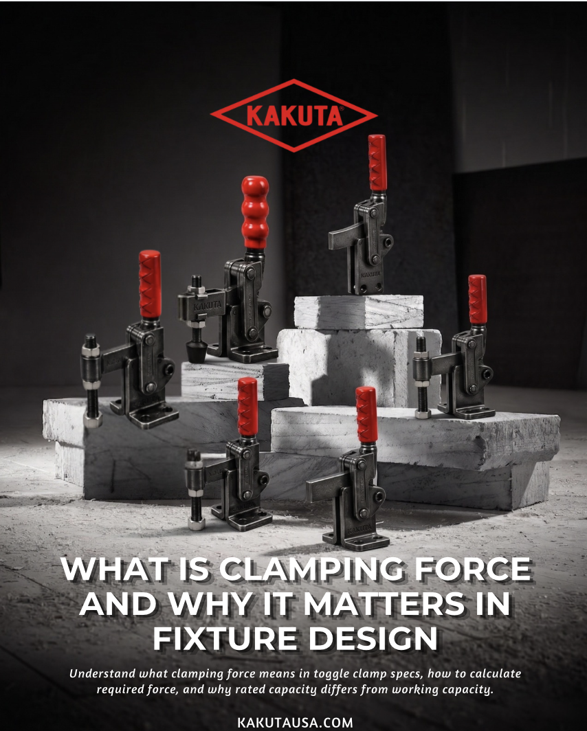 What Is Clamping Force and Why it Matters in Fixture Design