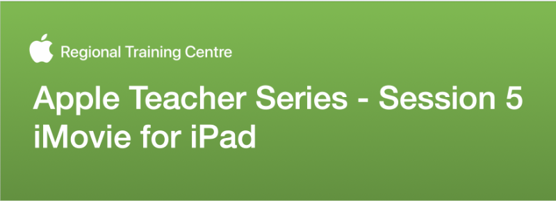 iMovie for iPad