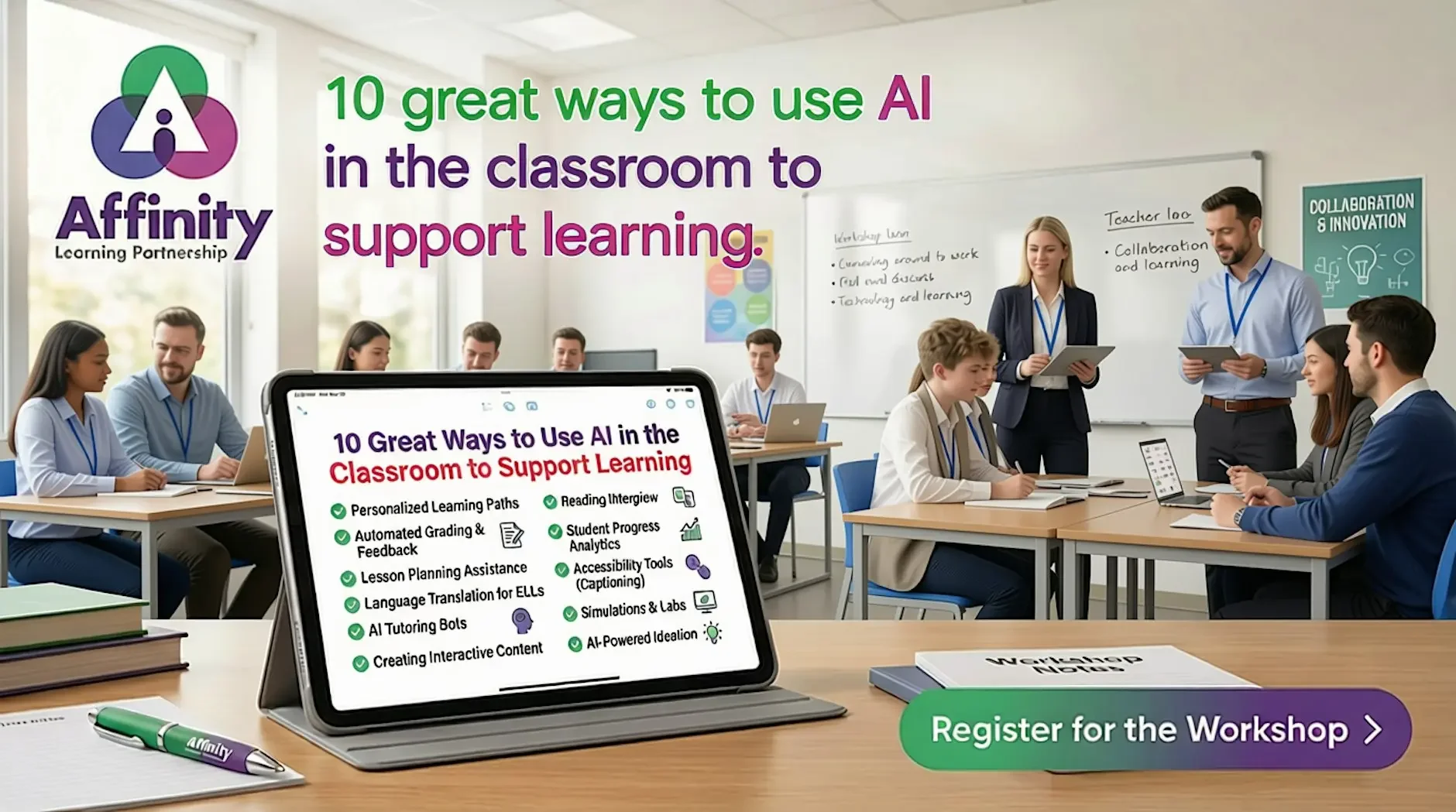 10 great ways to use AI in the classroom to support learning