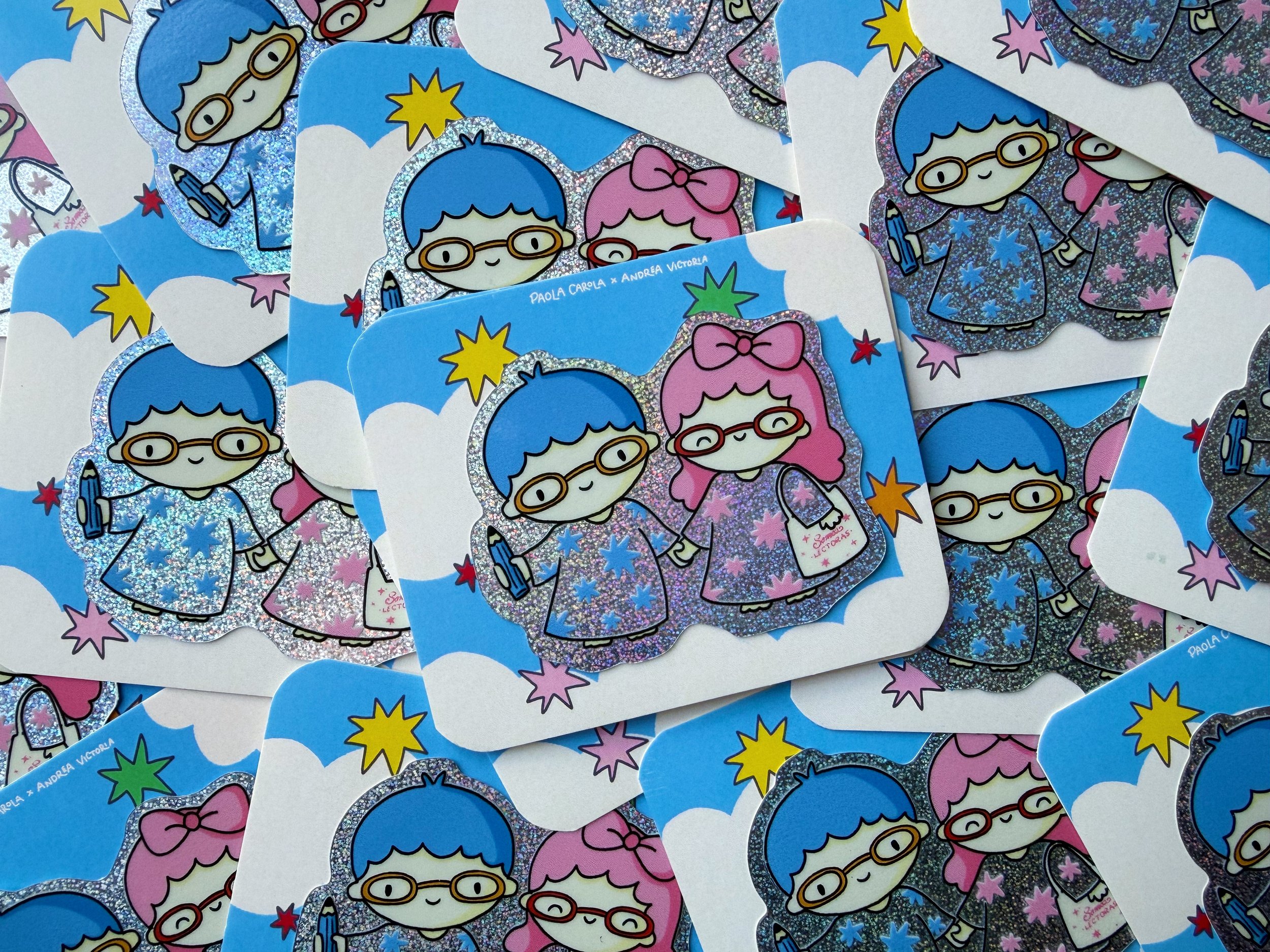 Amiguis de libros 2 - Twin stars - Stickers individuales.jpg