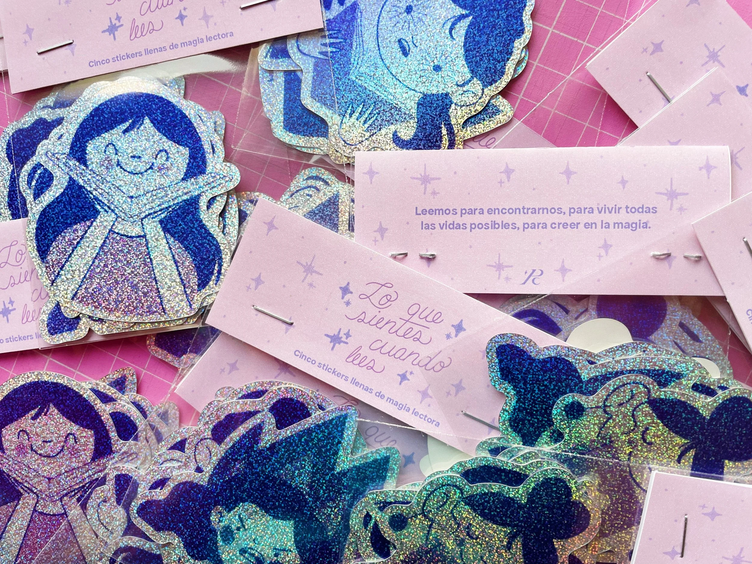 Lo que sientes cuando lees [Sticker set]