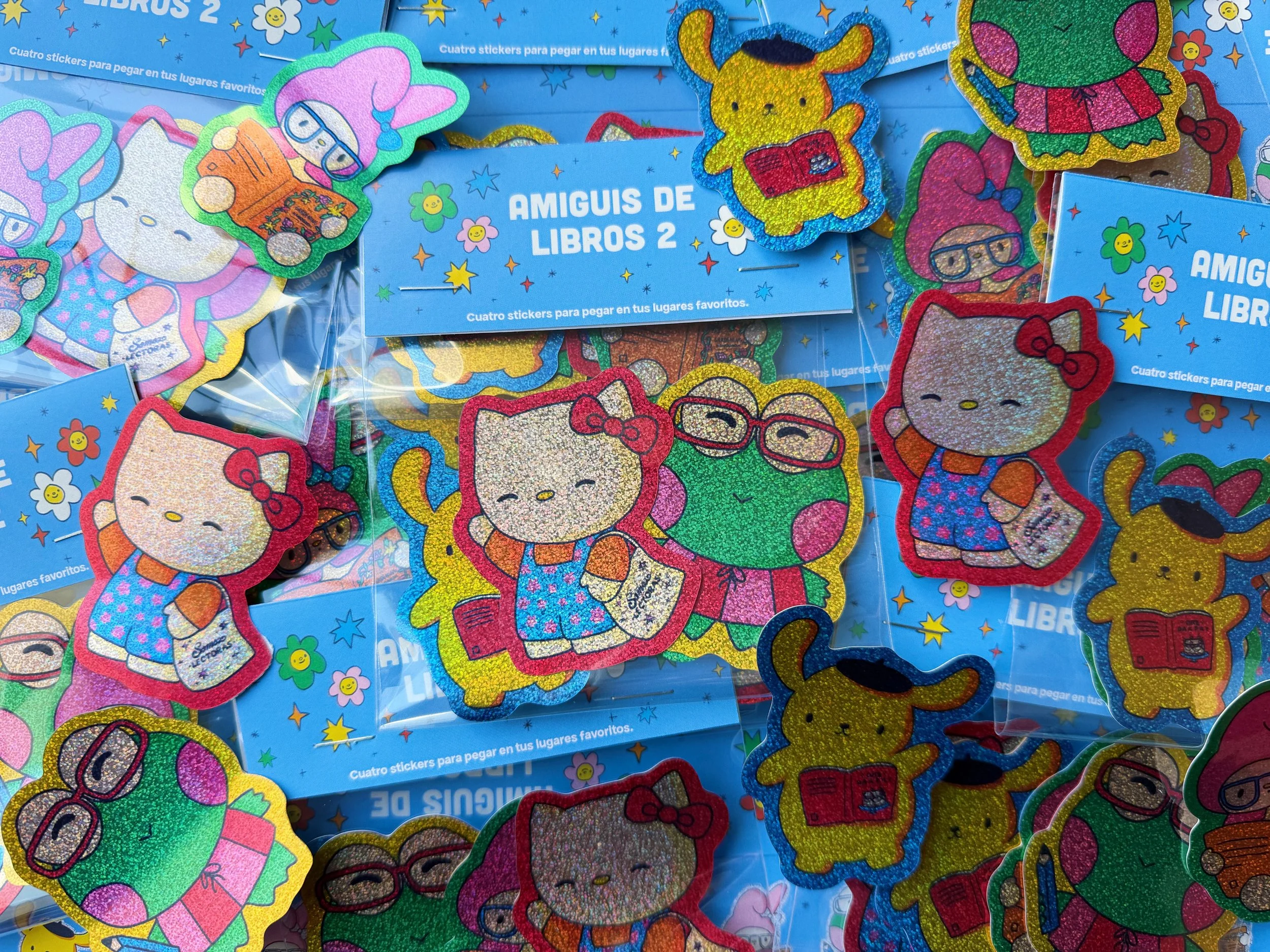amiguis de libros 2 - Set de stickers glitter.jpg