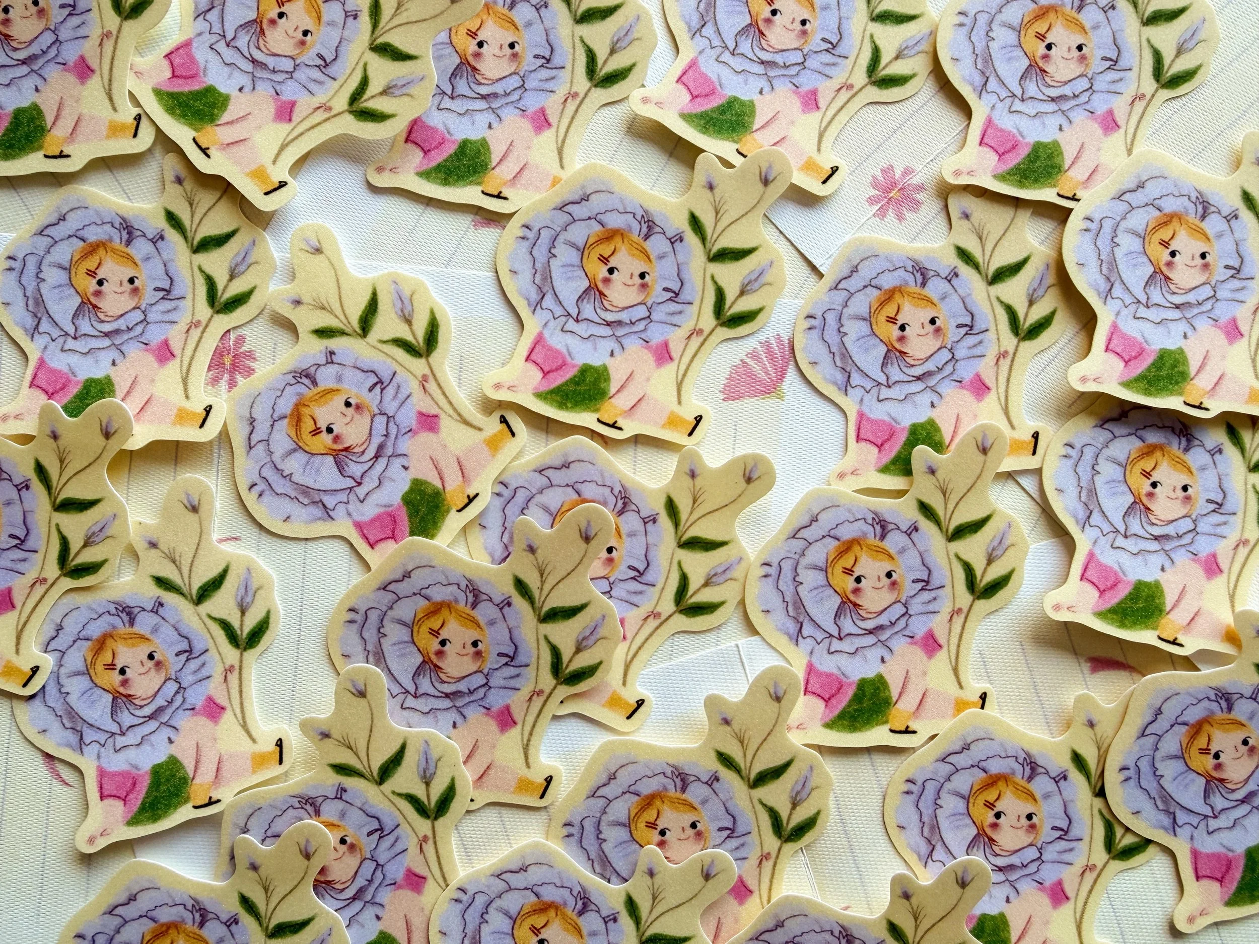 Lisianthus - Niñas flor - Sticker individual.jpg