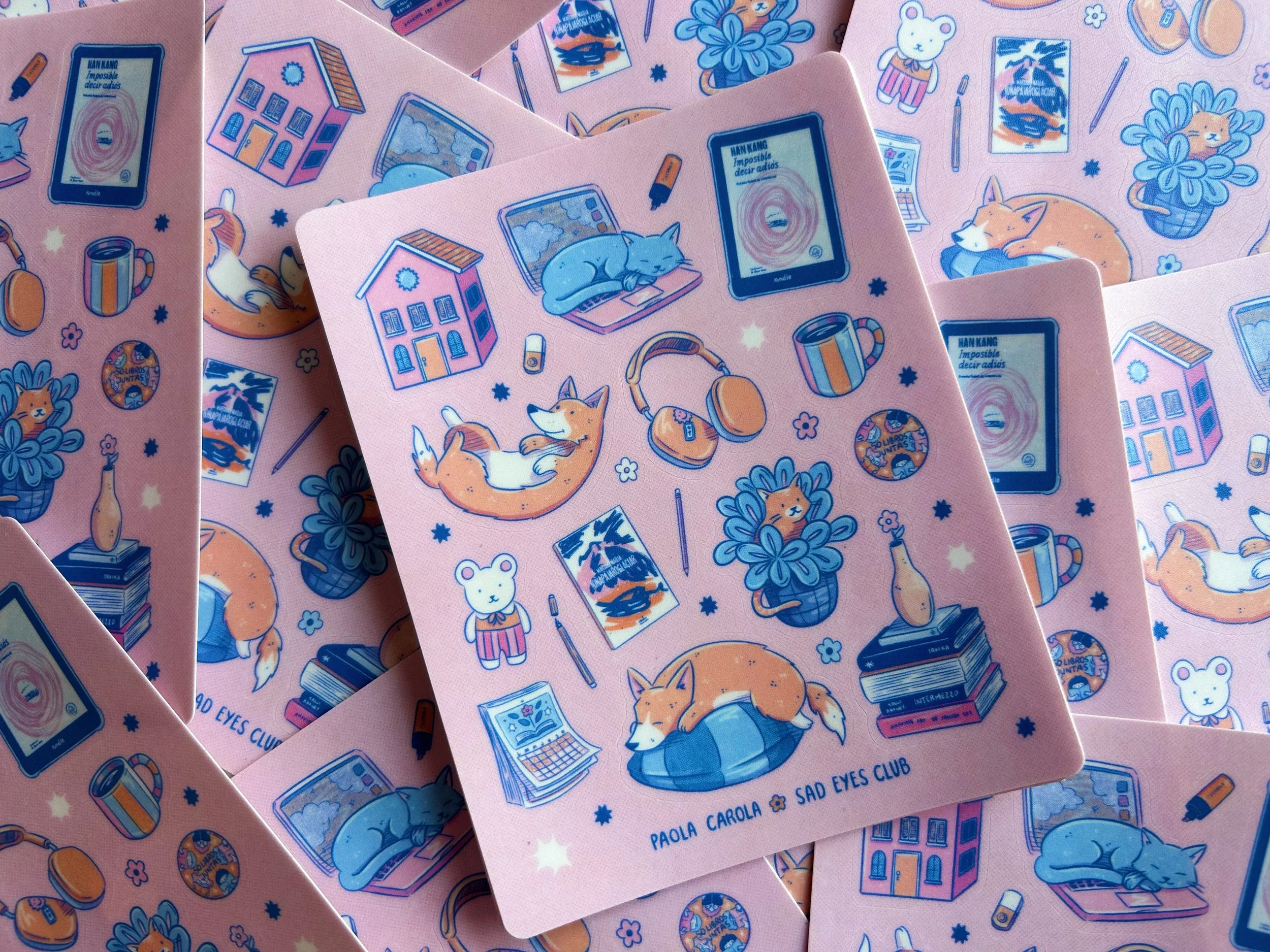 Año lector 2025 [Planilla de stickers]