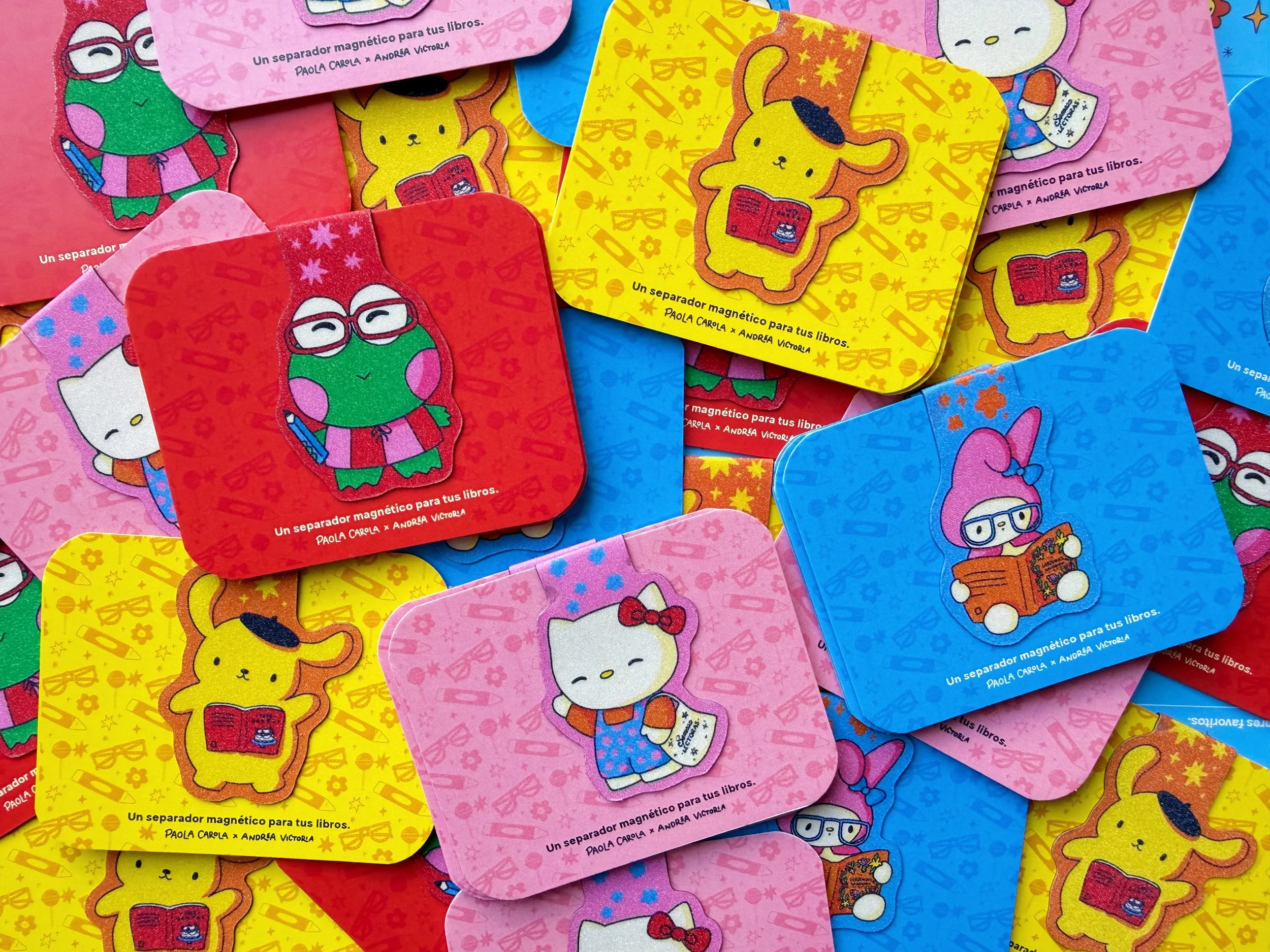 Amiguis de libros 2 [Separadores magnéticos]