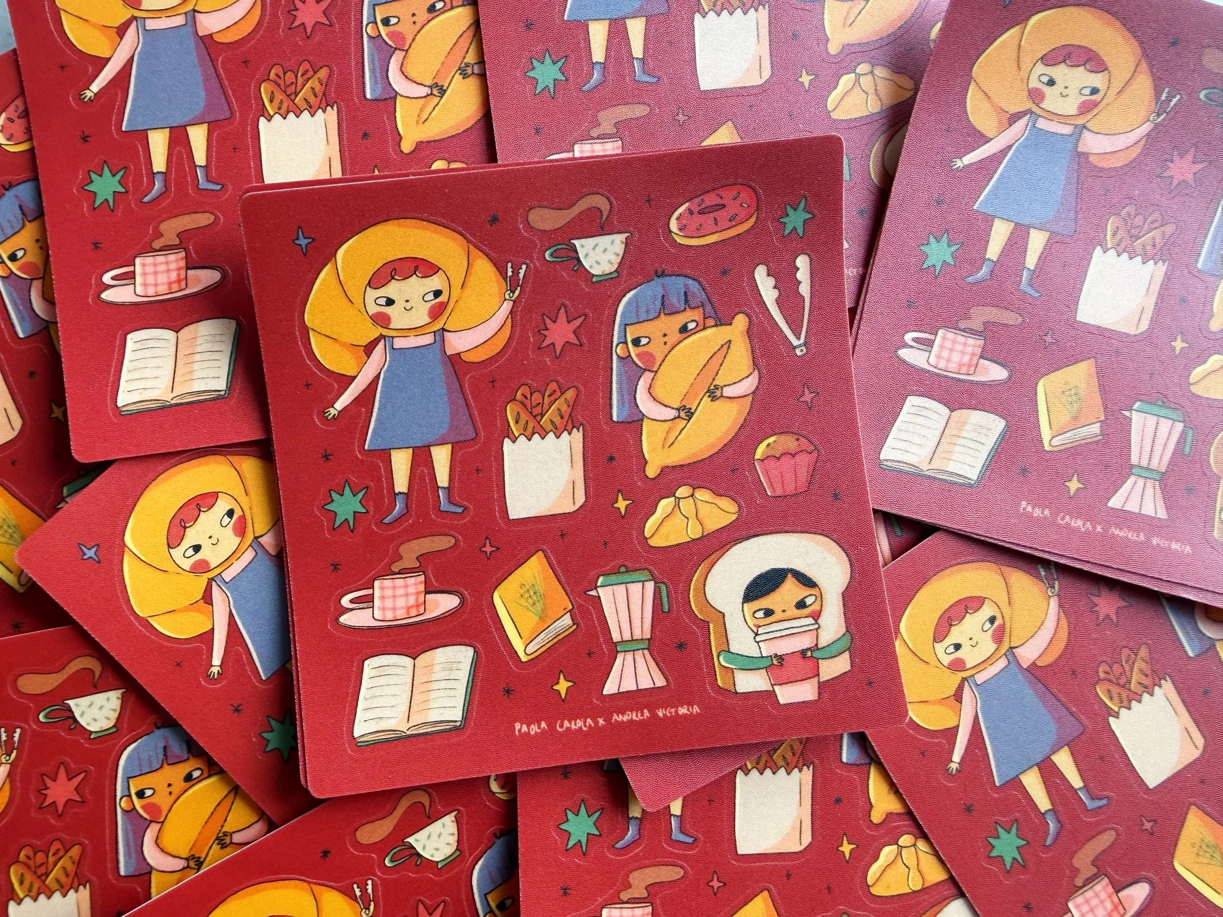 Pancito [Planilla de stickers mini]